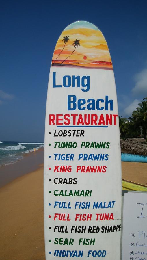 Long Beach Guest House Hikkaduwa Eksteriør bilde